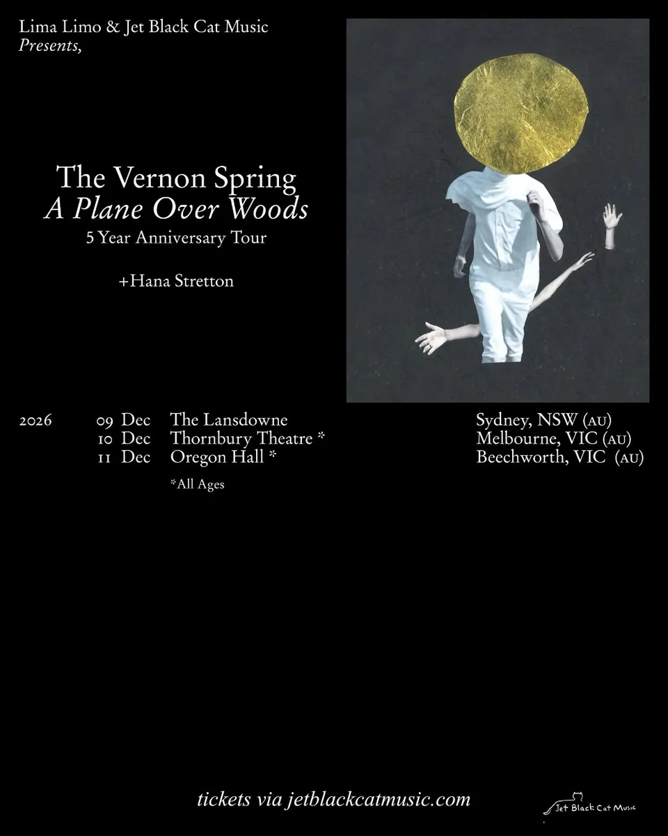 Hana Stretton & The Vernon Spring at Oregon Hall in Melbourne