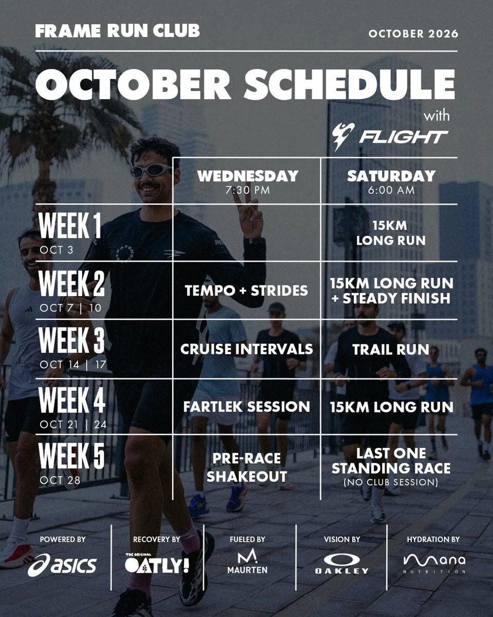 Frame Run Club: Wednesday Evening Sessions