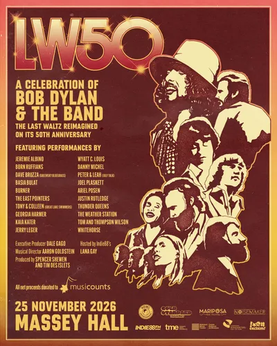 LW50: The Last Waltz Reimagined at Massey Hall in Toronto