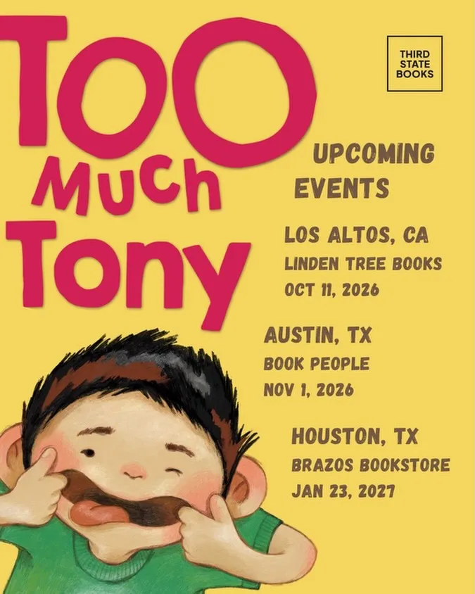 Too Much Tony Book Tour: Austin — Education in BookPeople · Austin