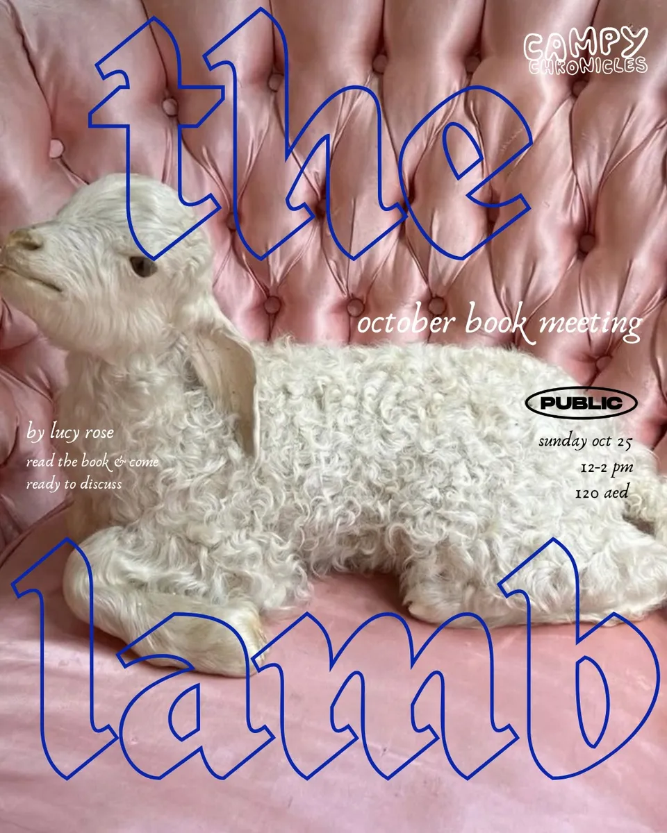 Campy Chronicles Book Meeting: The Lamb