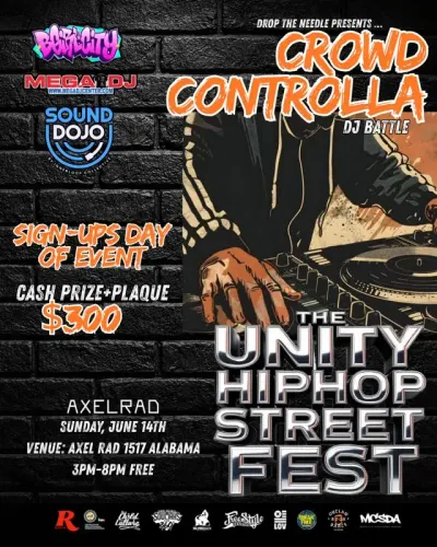 Unity HipHop Street Fest at Axelrad Beer Garden in Houston