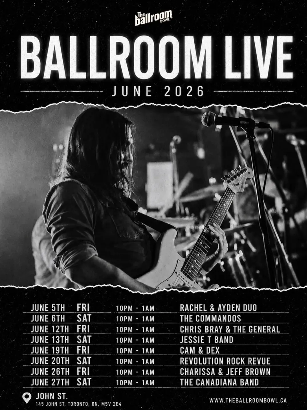 Revolution Rock Revue, Toronto | The Ballroom Bowl at Mato events