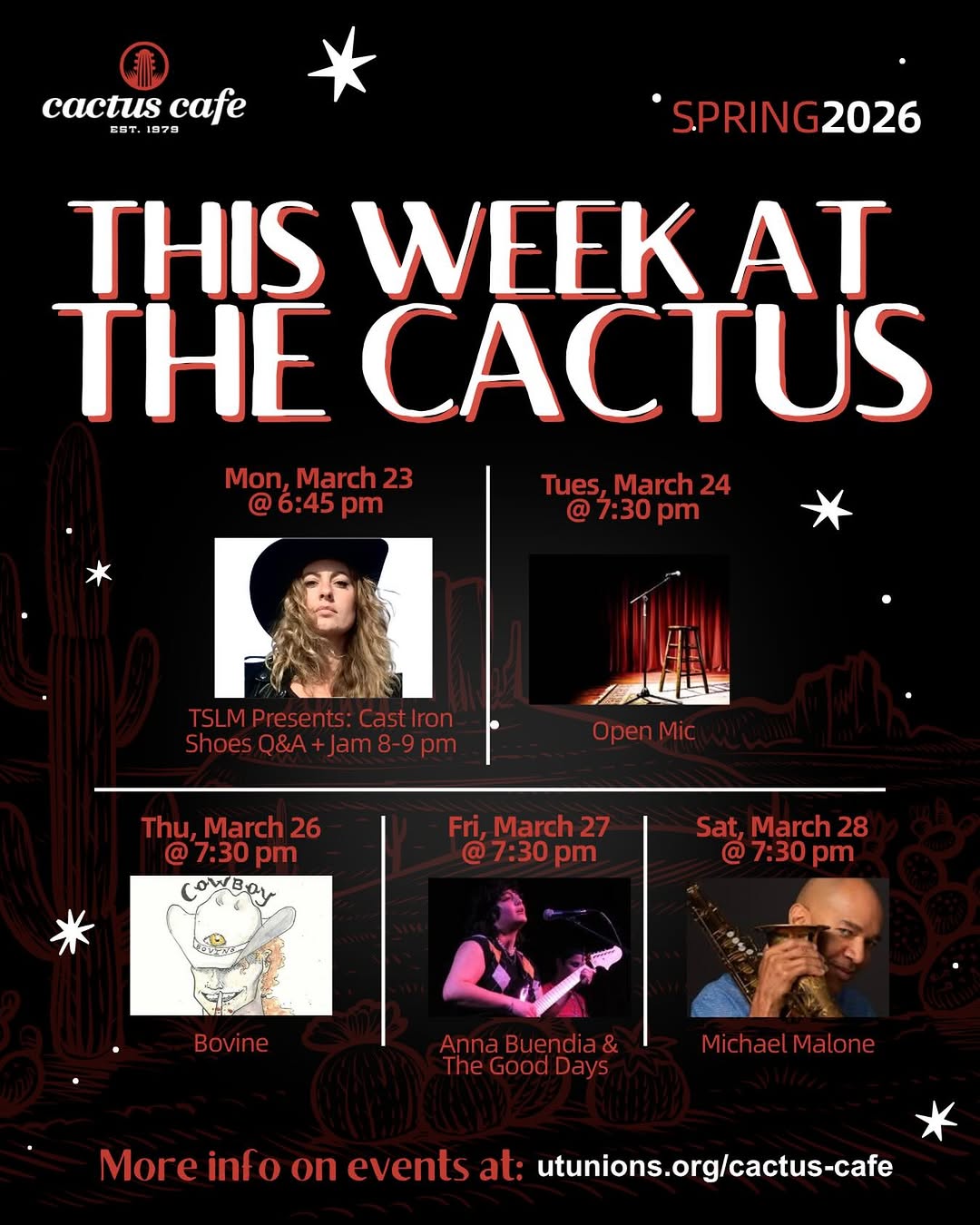Bovine, Austin | Cactus Cafe, Austin at Mato events