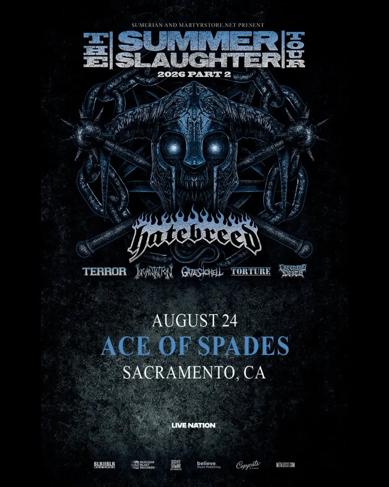 Hatebreed: Summer Slaughter Tour in Sacramento | Mato