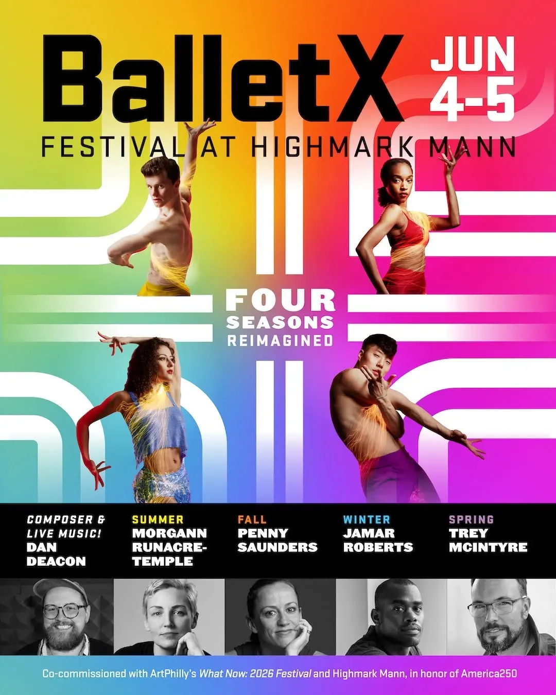 BalletX: The Four Seasons at Highmark Mann in Philadelphia