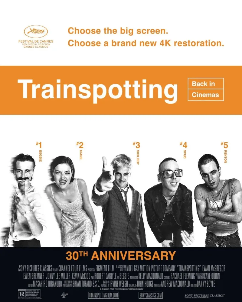 ミュージシャン Trainspotting 30th Anniversary Reissue Trainspotting: 30th Anniversary, Seattle | SIFF Cinema Uptown at