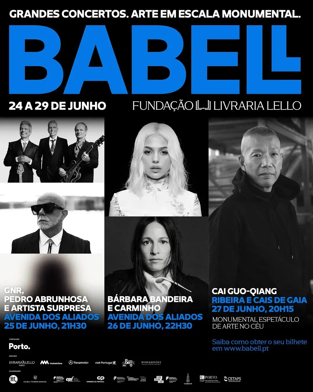 Bárbara Bandeira & Carminho at Avenida dos Aliados in Porto