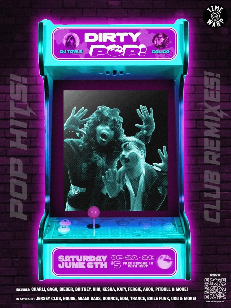 Dirty Pop, Seattle | Time Warp at Mato events