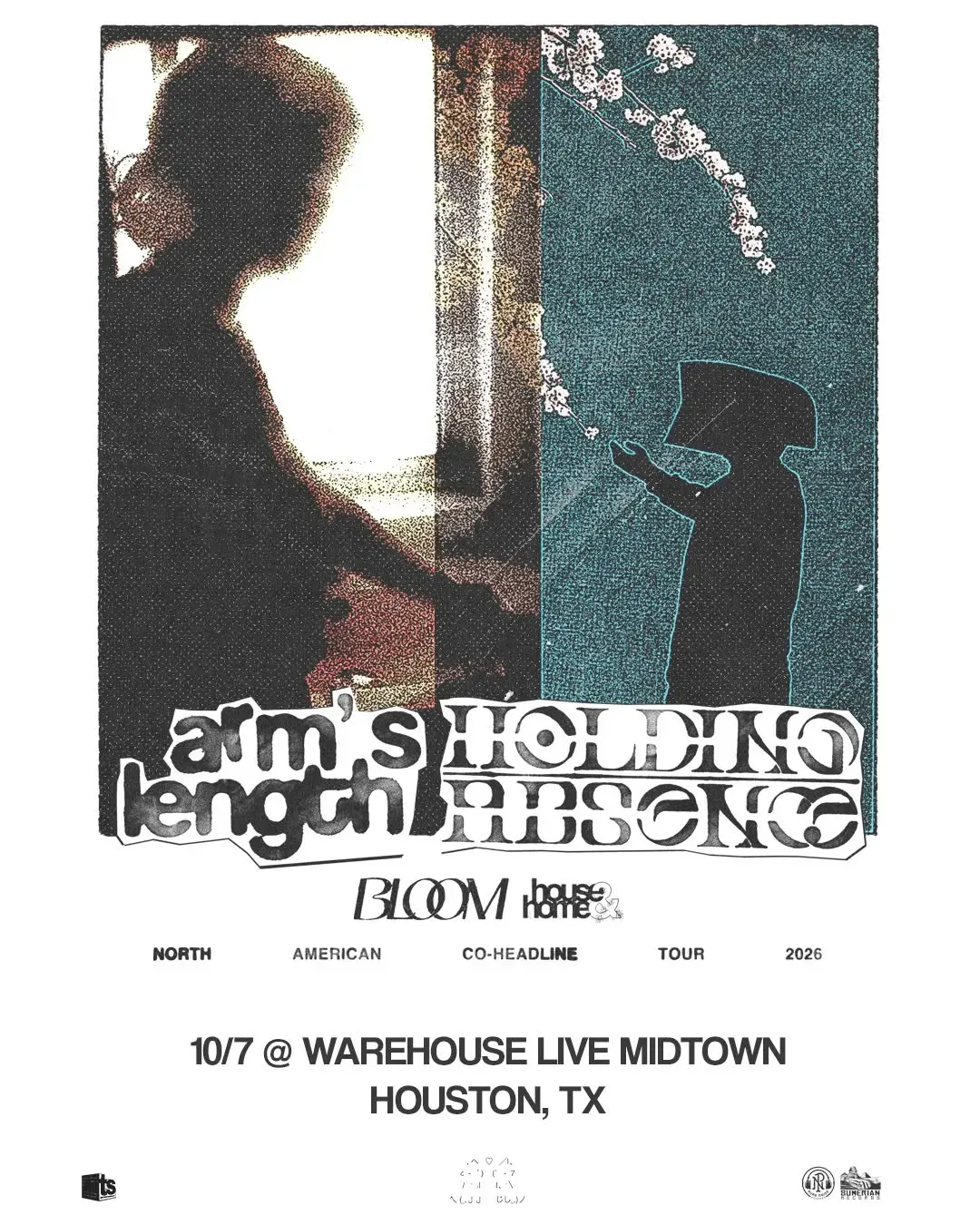 5379) ARB THE LONGEST TOUR ポスター Arm's Length & Holding Absence in Houston | Mato