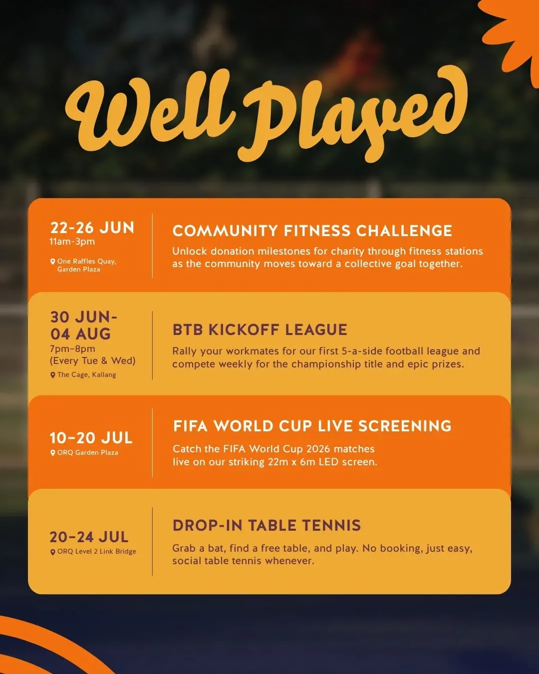 FIFA World Cup Live Screening in Singapore | Mato