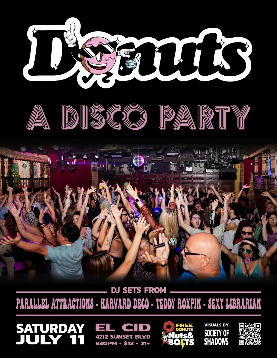 DONUTS: A Disco Party at El Cid in Los Angeles | Mato