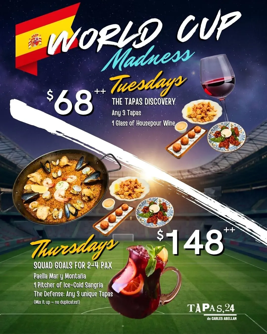 Tapas,24 Singapore — Events | Mato