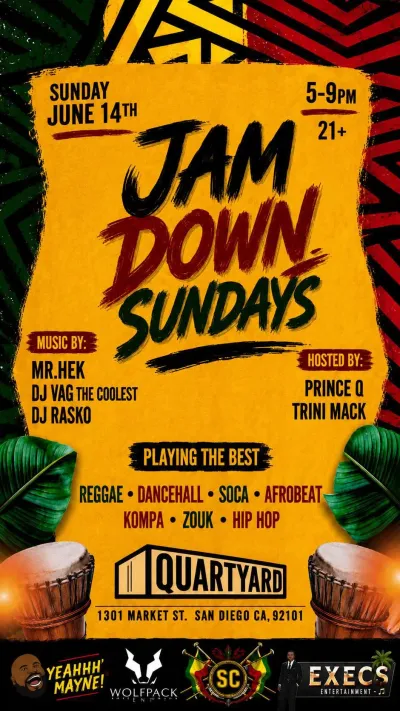 Jam Down Sunday, San Diego | Quartyard at Mato events