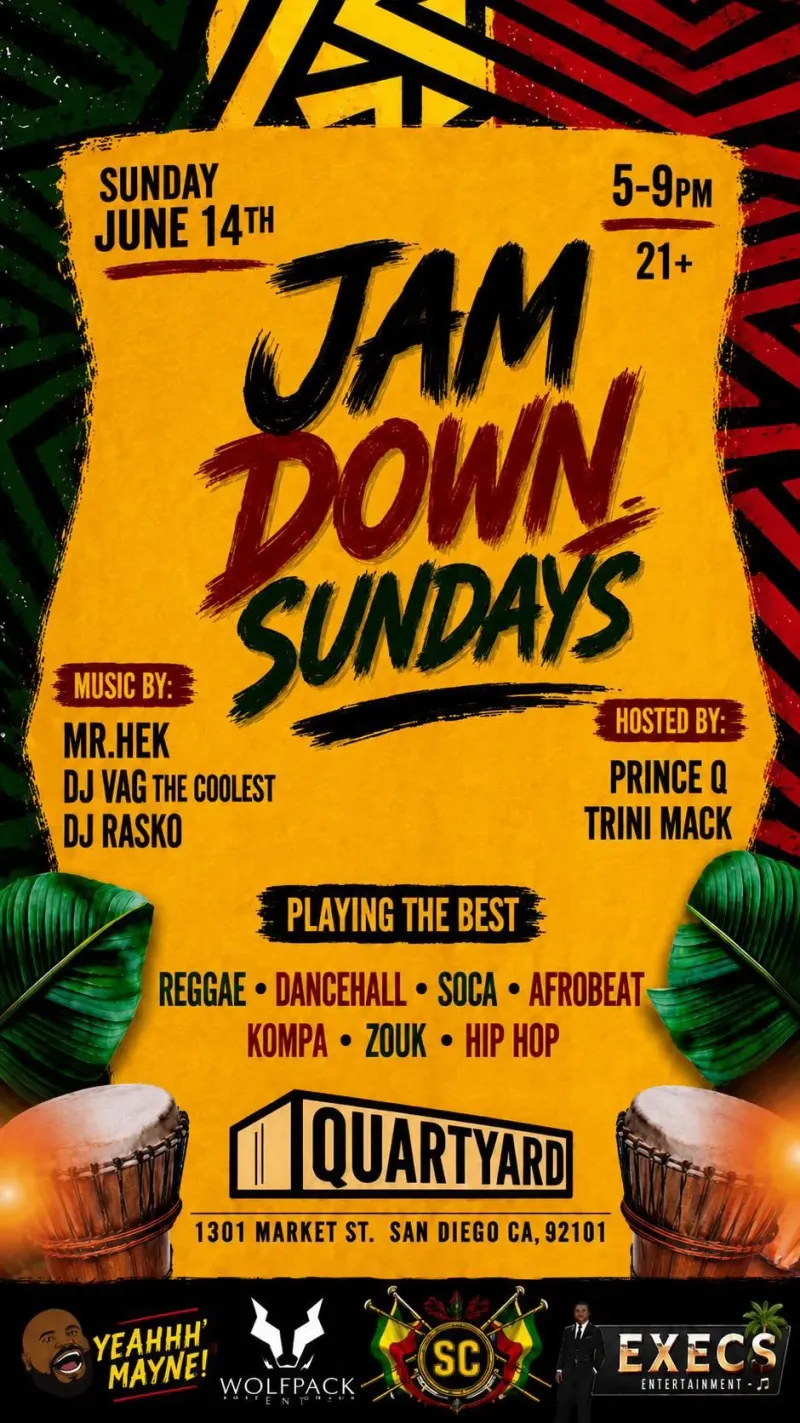 Jam Down Sunday, San Diego | Quartyard at Mato events
