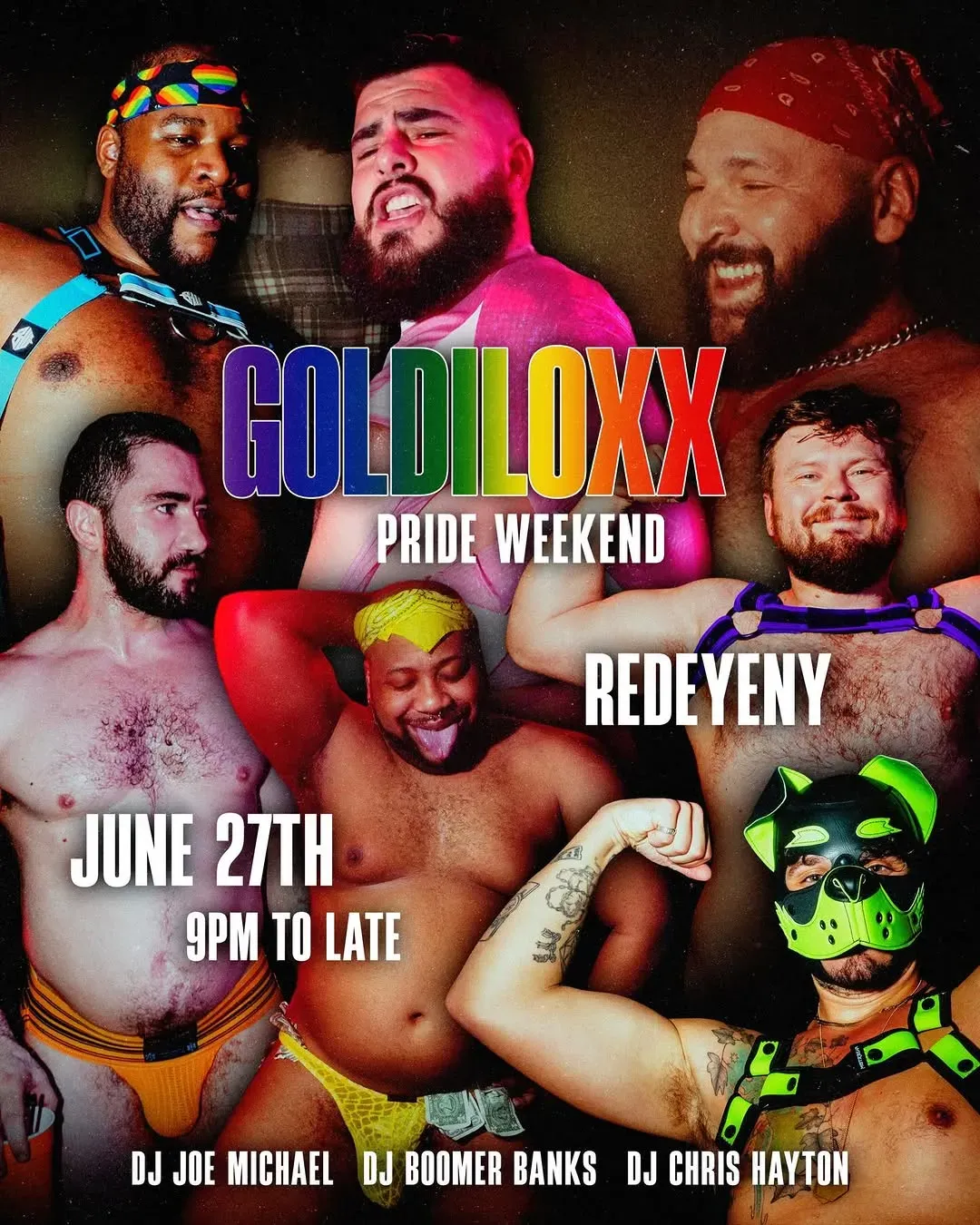 GOLDILOXX PRIDE, New York | Red Eye NY at Mato events