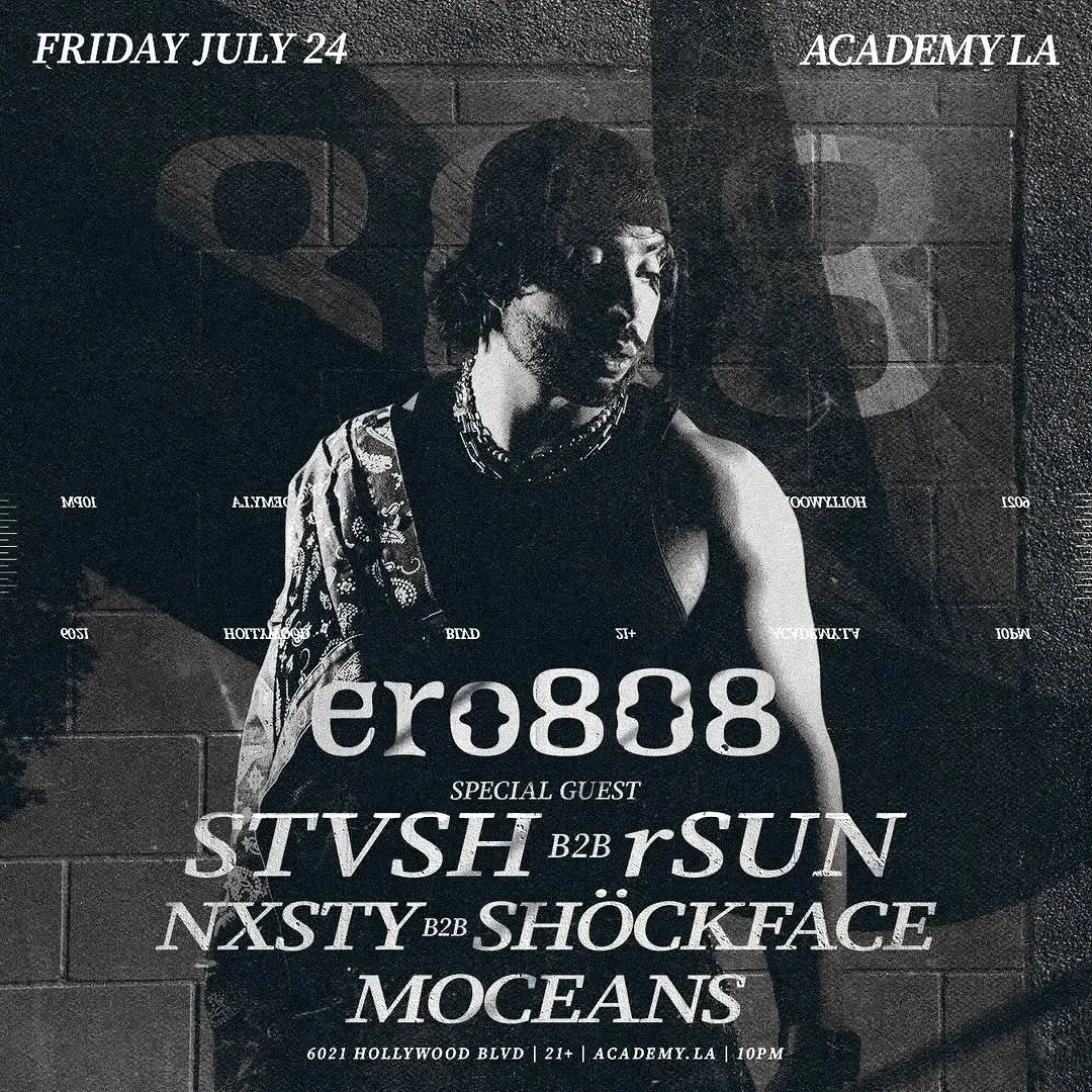 RAP , RACE + RESISTANCE in Los Angeles❗️ ero808 at Academy LA, Los Angeles | Academy LA at Mato events