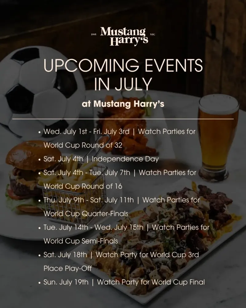 Event image for mustangharrysnyc at New York