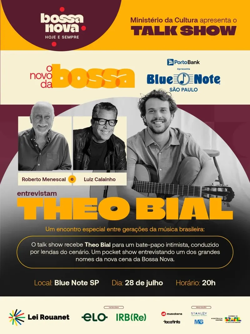Theo Bial & Roberto Menescal in São Paulo | Mato
