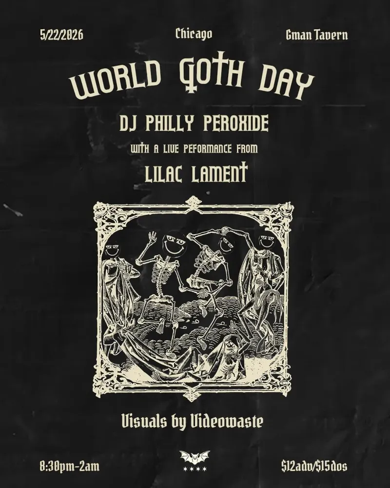 World Goth Day, Chicago | Gman Tavern at Mato events
