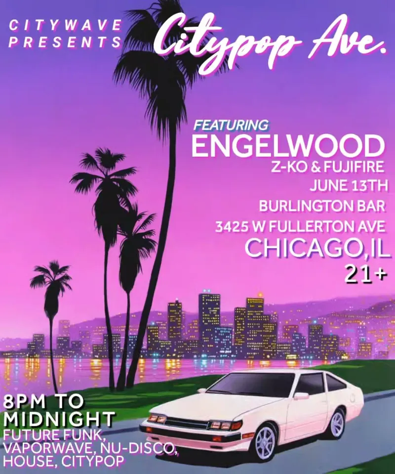 Citypop Ave, Chicago | theburlingtonbar at Mato events