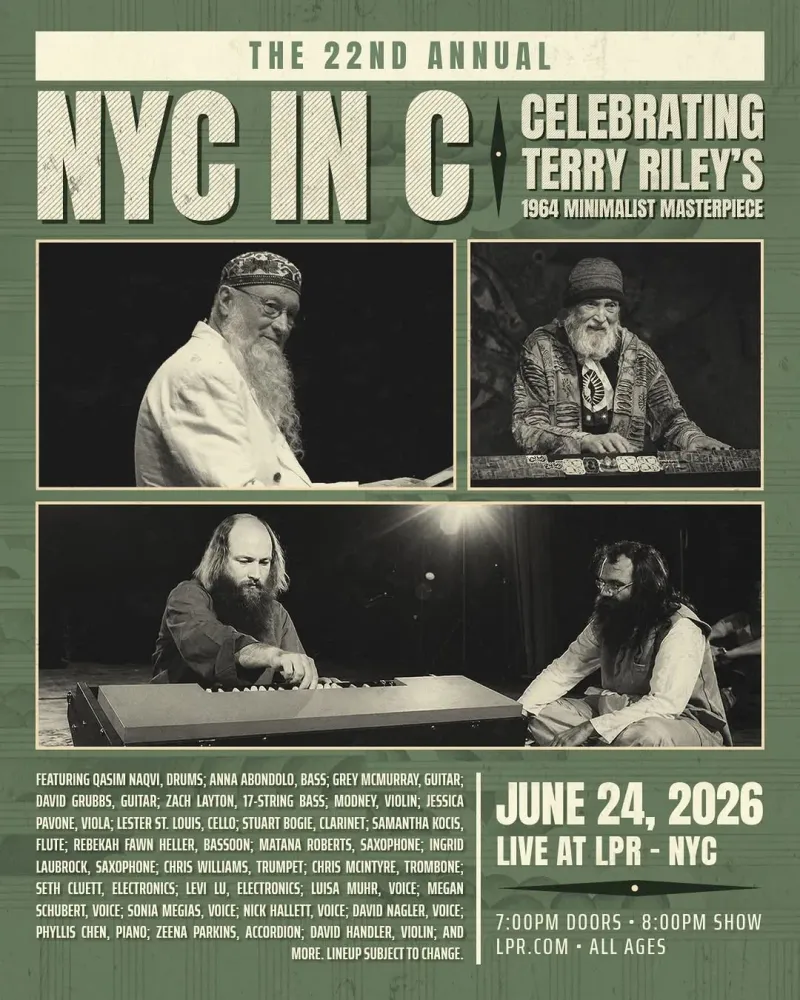 22nd Annual NYC In C at (le) poisson rouge in New York