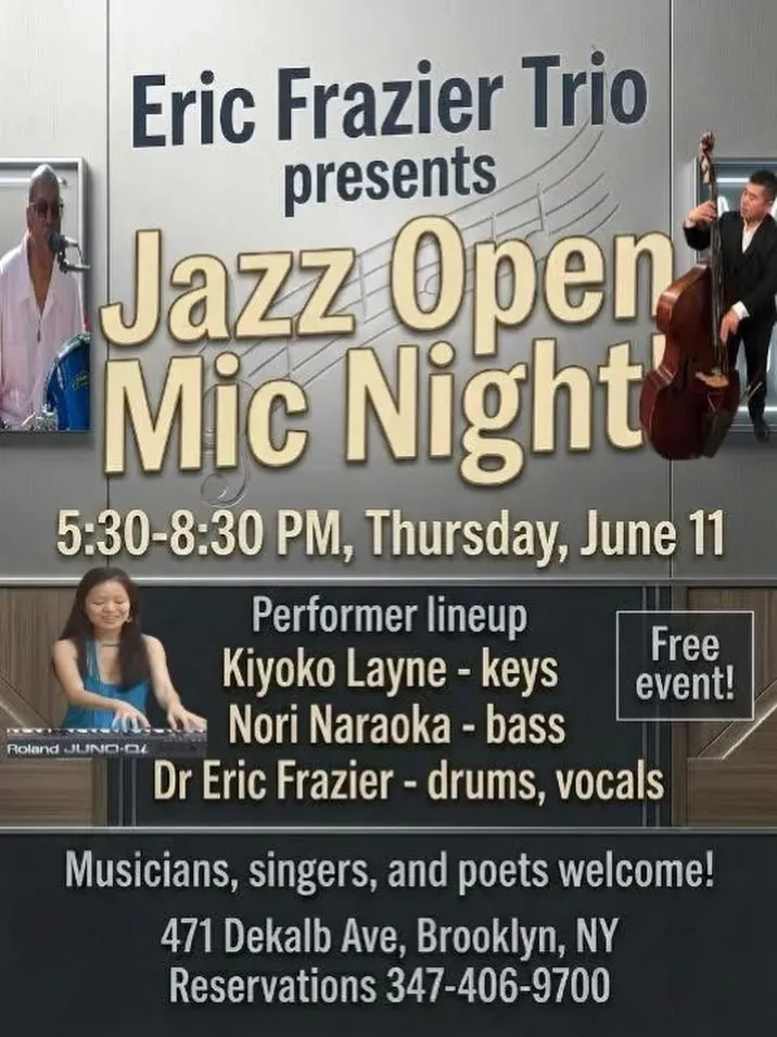 Jazz Open Mic Night, New York | Rustik Tavern at Mato events