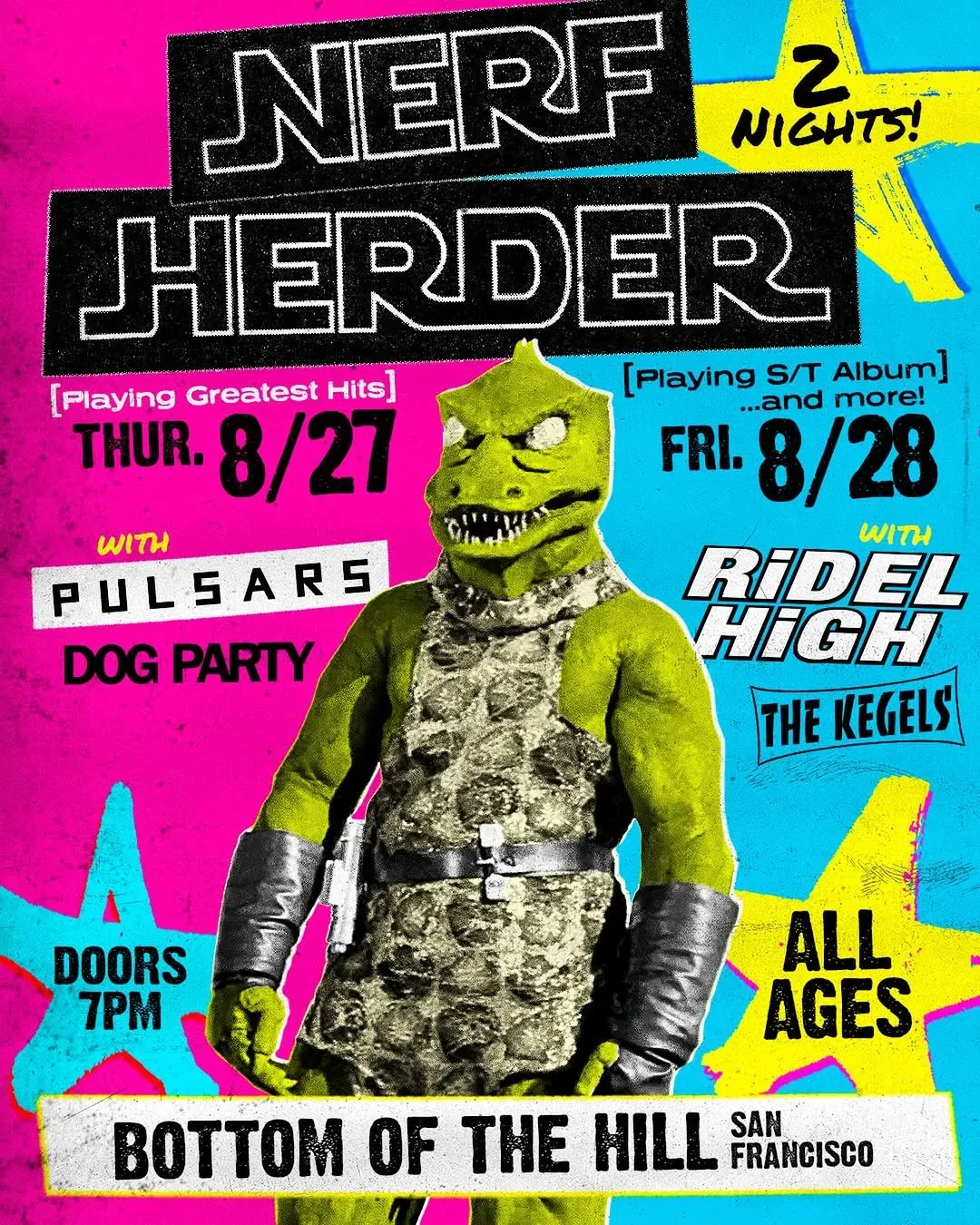 Nerf Herder: Greatest Hits at Bottom of the Hill in San Francisco