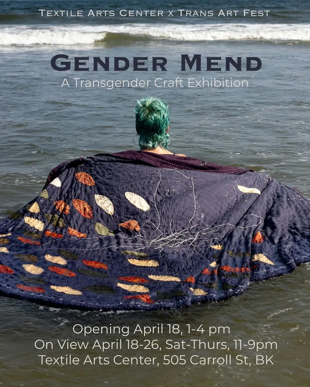 Gender Mend Exhibition Opening, New York | Textile Arts Center at