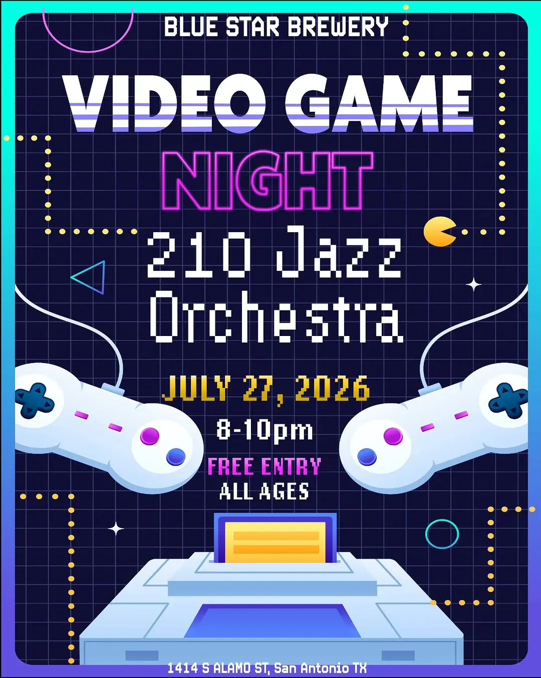 Video Game Night: 210 Jazz Orch in San Antonio | Mato