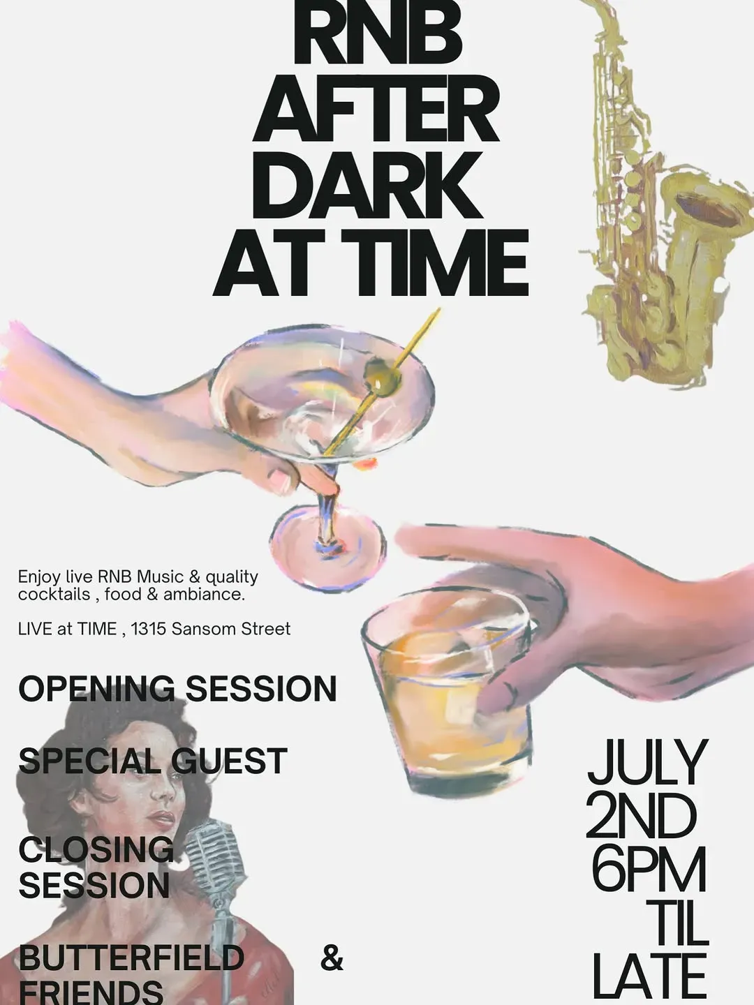 RNB After Dark, Philadelphia | TIME at Mato events