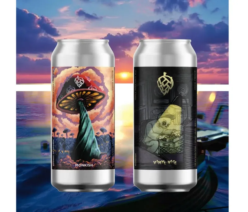 ホットシナモン2缶、ロイヤルパレス、タワーオブロンドン、フォグ1缶づつのセット Trivia Night in Torrance, Los Angeles | Monkish Brewing at Mato events