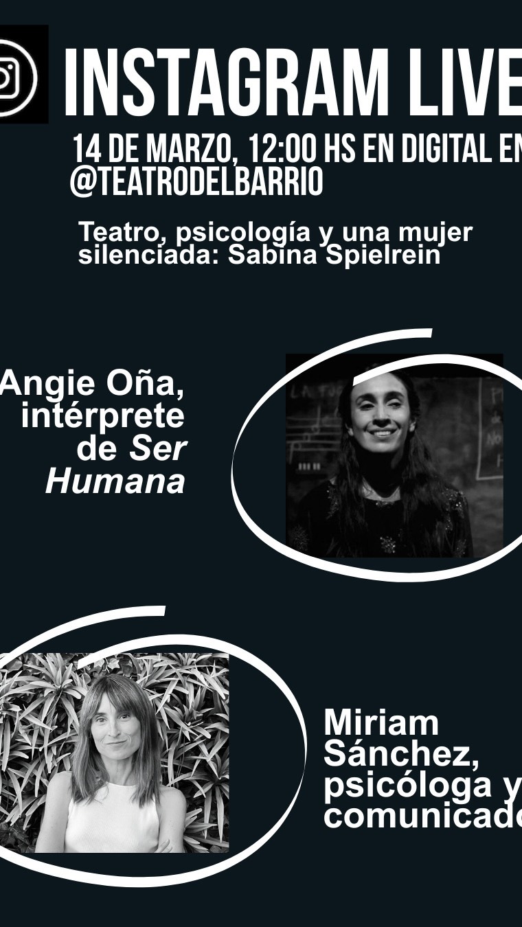 Ser Humana Sabina Spielrein Madrid Teatro Del Barrio At Mato Events Ser Humana Sabina Spielrein Madrid Teatro Del Barrio At Mato Events