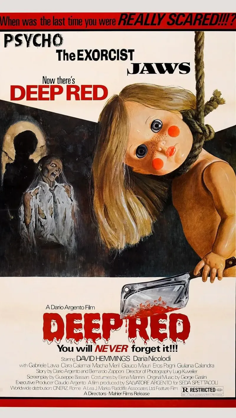 Deep Red: Italian Film Festival, Singapore | Filmhouse at Mato events