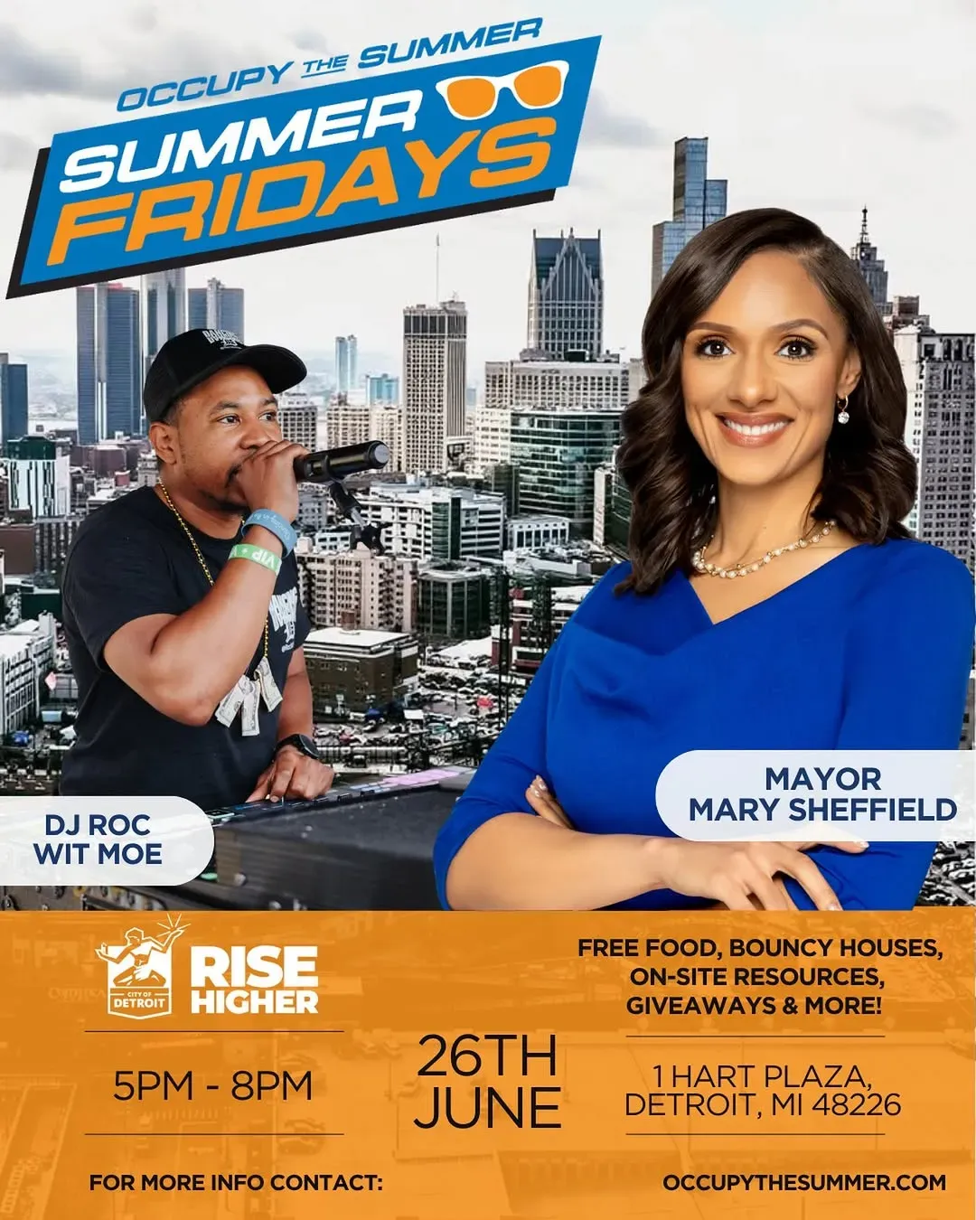 Occupy The Summer: Summer Fridays, Detroit | Hart Plaza at Mato events