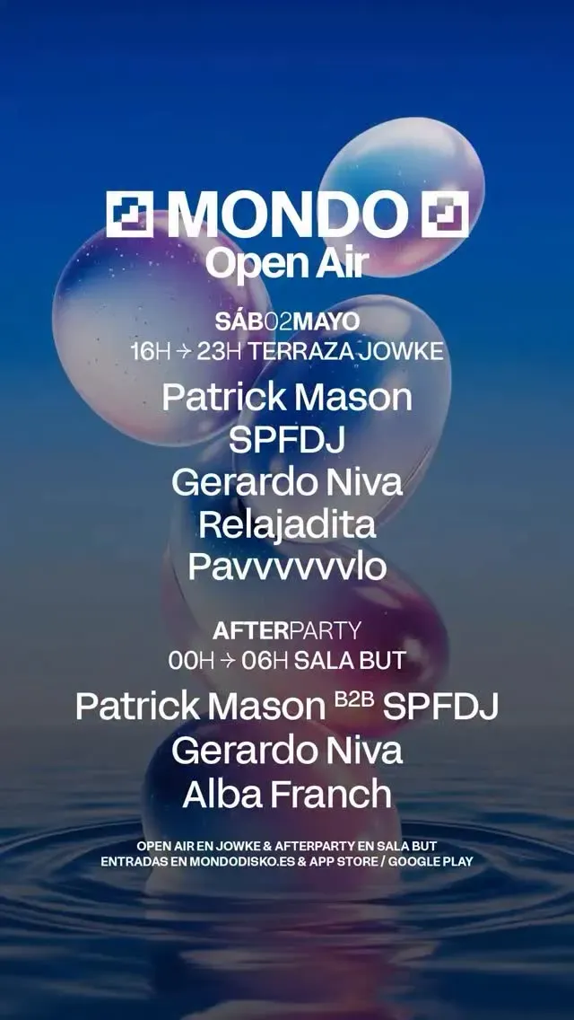 Mondo Open Air #01, Madrid | Mondo Disko at Mato events
