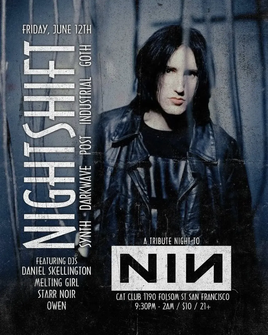 NIGHTSHIFT: NIN Tribute, San Francisco | Cat Club at Mato events