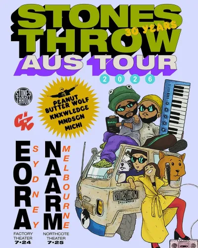 Stones Throw 30th Anniversary, Melbourne | Northcote Theatre at