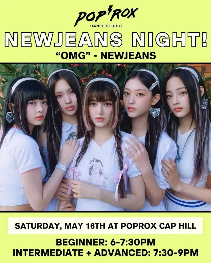 NewJeans Night: Beginner at PopRox Capitol Hill in Seattle | Mato