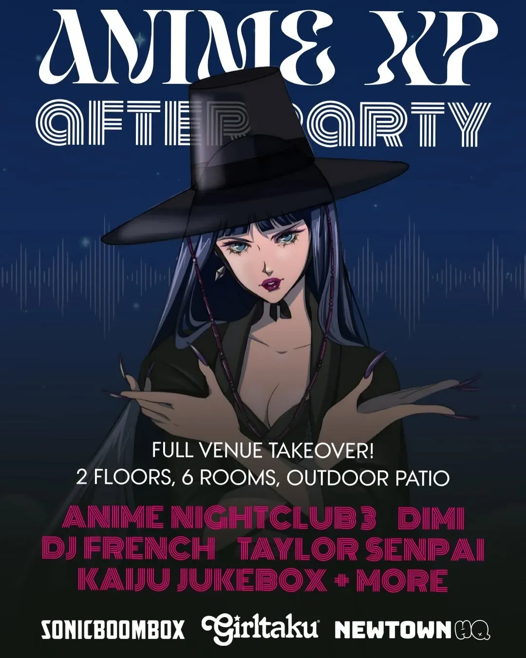 Sonicboombox Anime XP Afterparty at Catch One in Los Angeles