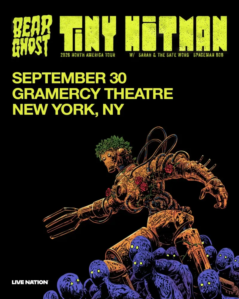 Bear Ghost: Tiny Hitman Tour at Gramercy Theatre in New York