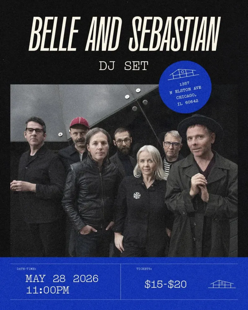 Belle and Sebastian DJ Set, Chicago | The Salt Shed at Mato events