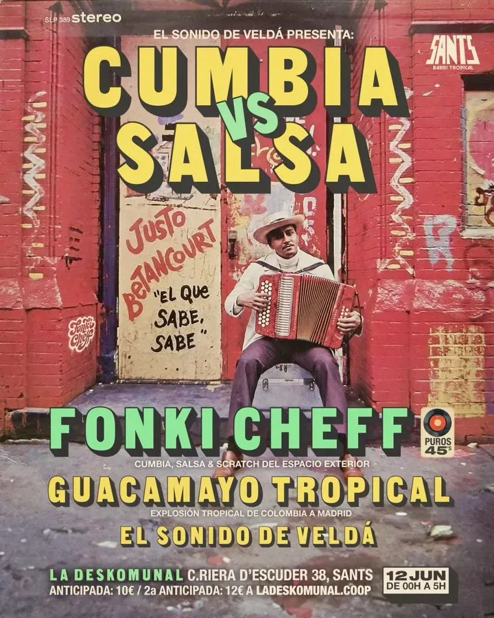 Fonki Cheff & Guacamayo Tropical, Barcelona | La Deskomunal Coop