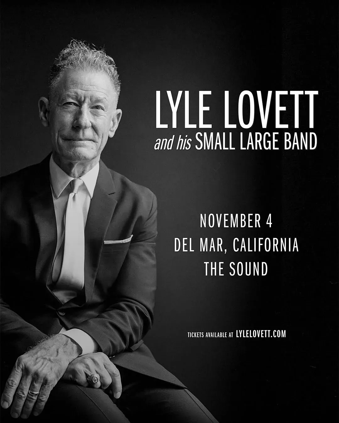 Lyle Lovett & Small Large Band at The Sound in San Diego