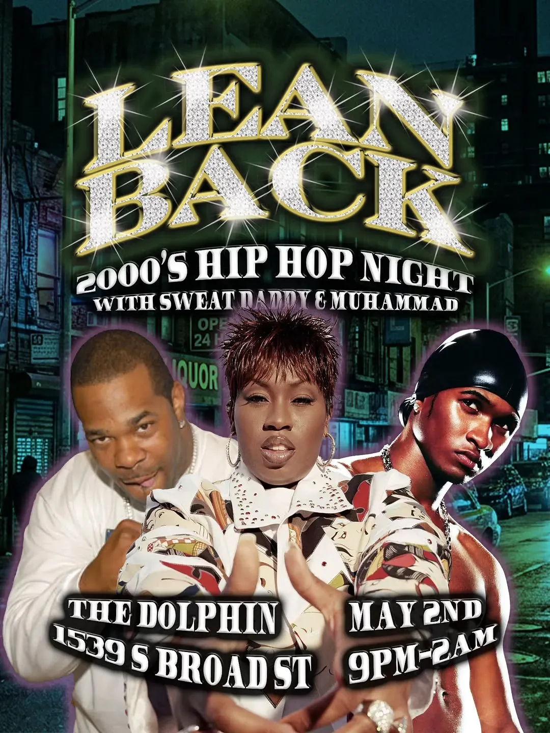 Lean Back: 2000's Hip Hop Night, Philadelphia | The Dolphin Tavern