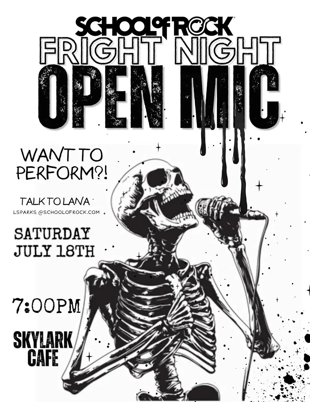 Fright Night Open Mic, Seattle | Skylark Cafe at Mato events
