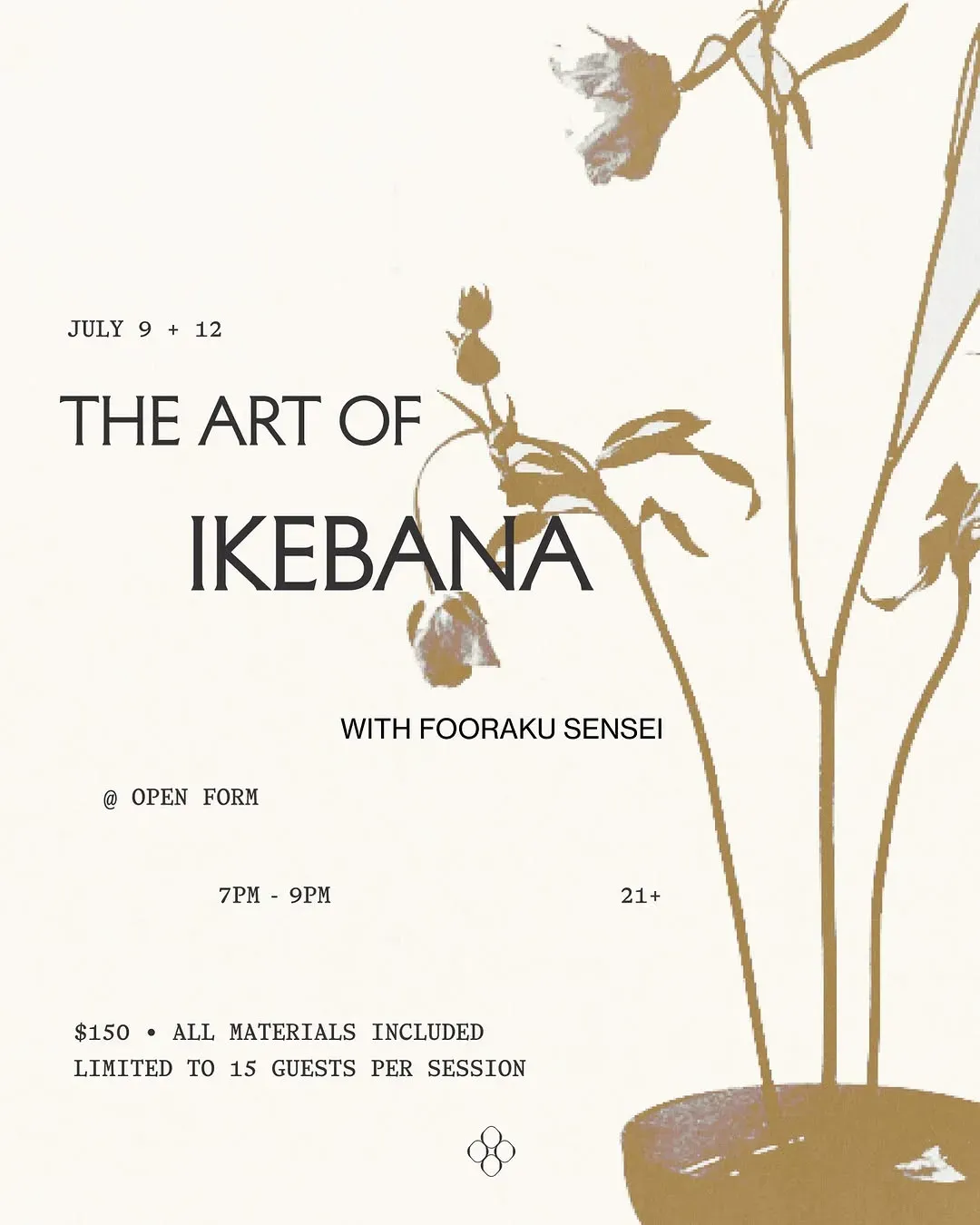 アート・デザイン・音楽 THE ART OF IKEBANA The Art of Ikebana, Seattle | open form at Mato events