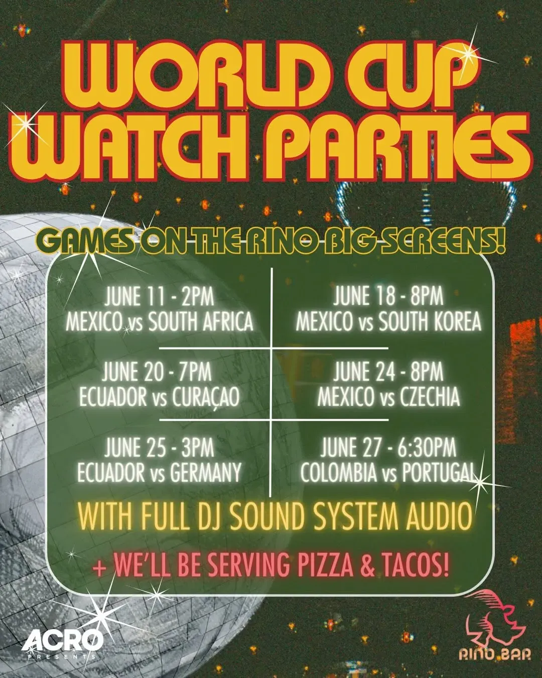 Mexico vs Czechia Watch Party, Chicago | RiNo Bar at Mato events