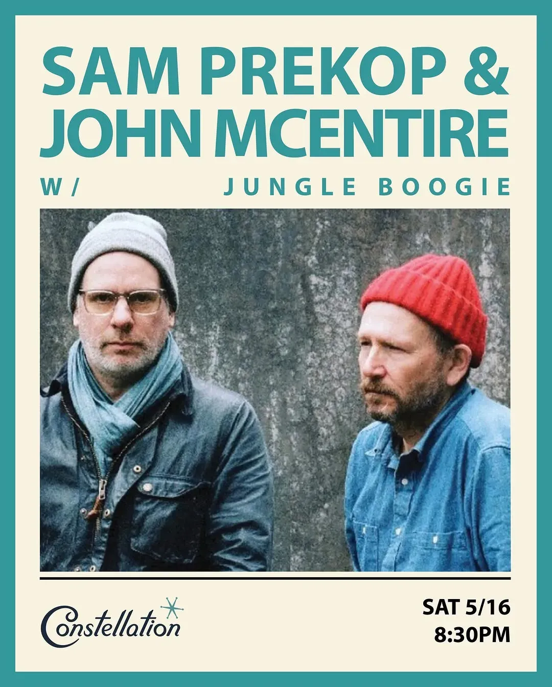 Sam Prekop & John McEntire, Chicago | Constellation at Mato events