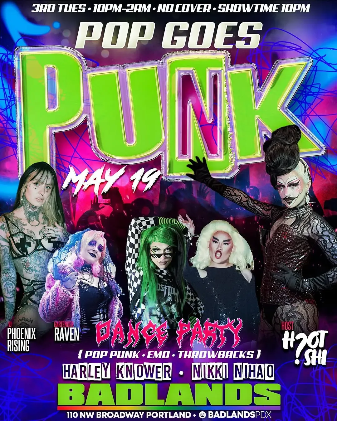 Pop Goes Punk, Portland | Badlands Portland at Mato events
